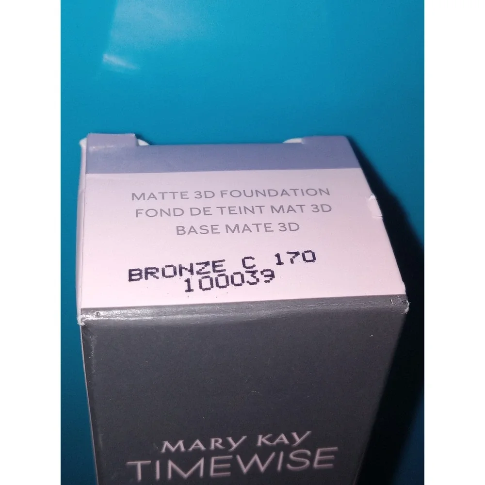 MARY KAY TIMEWISE MATTE 3D‎ FOUNDATION Bronze C170 Combo To Oily 170